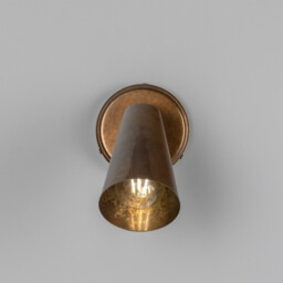 Cashel Wall Light, Antique Brass - thumbnail 2