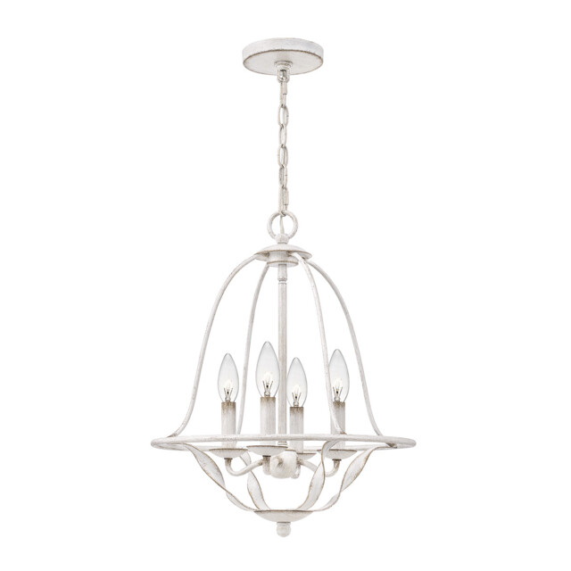 Quoizel Bradbury Multi Arm Chandelier Antique White - image 1