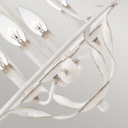 Quoizel Bradbury Multi Arm Chandelier Antique White - thumbnail 2