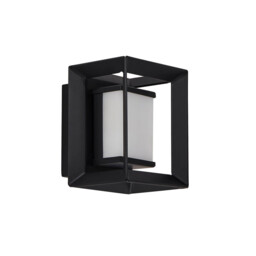 Rectangular Led Wall Light, Matt Black - 100mm - thumbnail 3