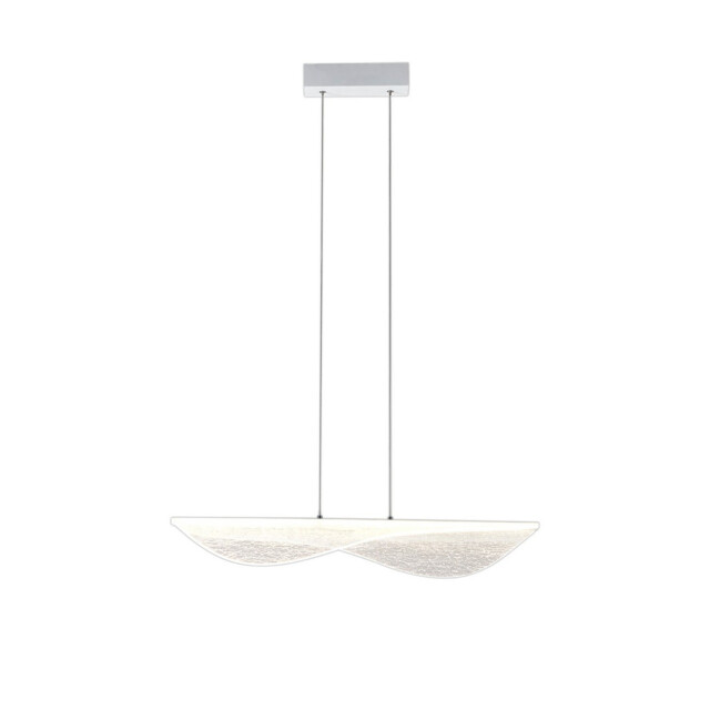 Bianca Pendant, 40W LED, 3000K, 2450lm, White, Acrylic, 3yrs Warranty - image 1