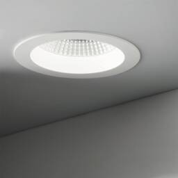 Basic LED 1 Light Recessed Spotlight White IP44 - thumbnail 2