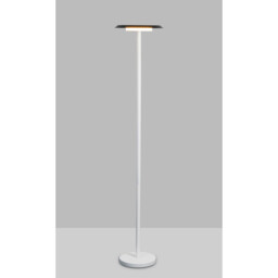 Tina 140cm Floor Lamp, 12W LED, 3000K, 560lm, White/Black, 3yrs Warranty - thumbnail 2