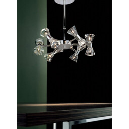 Elisa Wall Lamp 2 Light G4 Polished Chrome, NOT LED/CFL Compatible - thumbnail 5