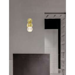 Brille Wall Lamp Gold Aluminium LED 4W 230V 249.43Lm 3200K 14 - thumbnail 2