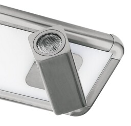 Ibiza Spotlight 2 Head with Backlit Light 20W LED Satin Nickel 4000K, 1500lm, - thumbnail 5
