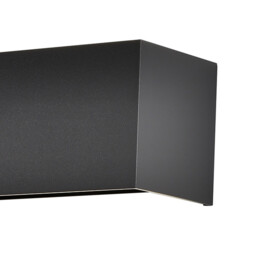 Davos Rectangle Wall Lamp Dimmable, 4 x 6W LED, 2700K, 2200lm, IP54, Sand Black, 3yrs Warranty - thumbnail 5