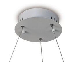 Fusion Ceiling Pendant 63.5cm x 46.3cm 43W LED 3000K, 2120lm, RF Remote Control White - thumbnail 5
