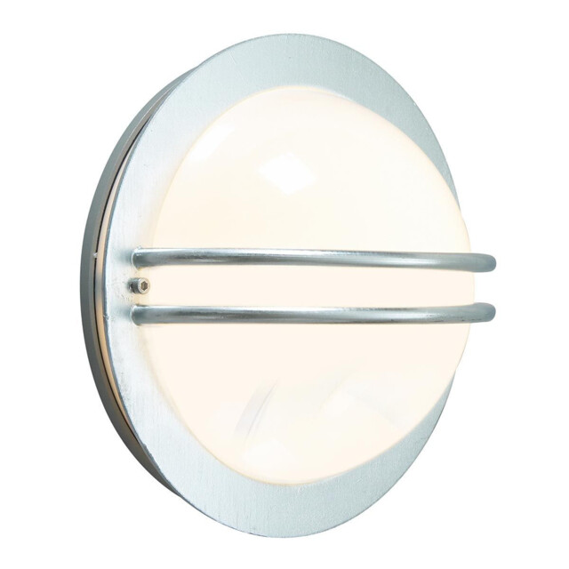 Bremen 1 Light Outdoor Wall Light Galvanised IP54, E27 - image 1