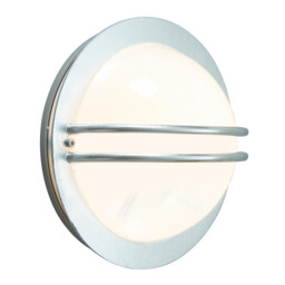 Bremen 1 Light Outdoor Wall Light Galvanised IP54, E27 - thumbnail 1