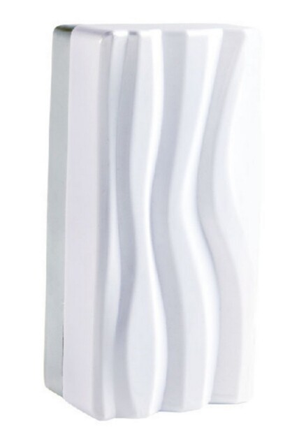 Arena Wall Lamp 12W LED White IP44 3000K, 720lm, Polished Chrome, White Acrylic - image 1