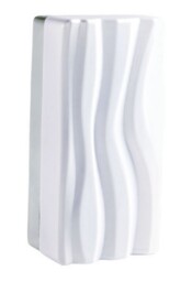 Arena Wall Lamp 12W LED White IP44 3000K, 720lm, Polished Chrome, White Acrylic