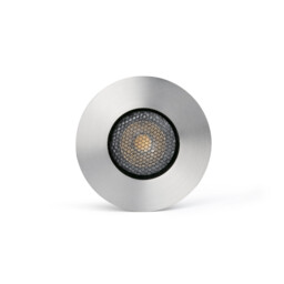 Grund Outdoor Recessed Ground Light Satin Aluminium GU10 IP67 - thumbnail 1