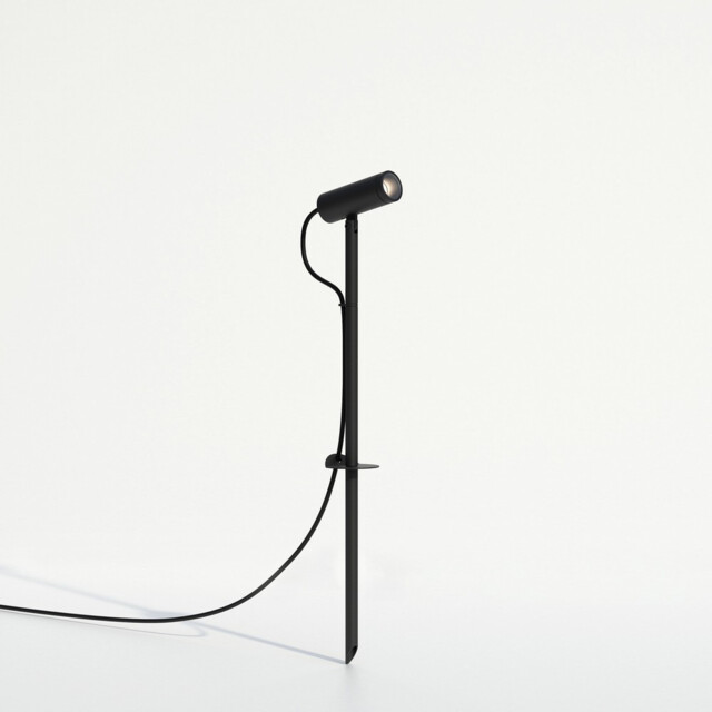 Myos Outdoor LED Spike Spotlight Textured Black - image 1