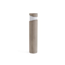 Block Outdoor Bollard Sand E27 IP65