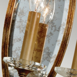 Valentina 3 Light Indoor Candle Wall Light Bronze, E14 - thumbnail 3