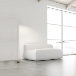 Struga Led Integrated Floor Lamp Black Matt LED 3000K - thumbnail 3