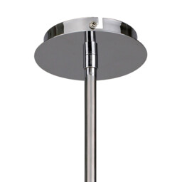 Amel Telescopic Convertible To Semi Flush 4 Light L1/SGU10, Polished Chrome - thumbnail 3