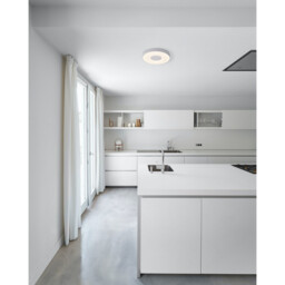 Coin Round Ceiling 100W LED With Remote Control 2700K-5000K, 6000lm, White, 3yrs Warranty - thumbnail 3