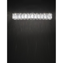 Corona Integrated LED Wall Lamp Chrome Aluminium K9 Crystal LED 8W 480Lm 3000K - thumbnail 2
