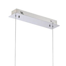 Bano Linear Dimmable Pendant 40W LED, 4000K, 4200lm, Polished Chrome / Crystal Chain, 3yrs Warranty - thumbnail 5
