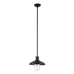 Kichler Allenbury Outdoor Pendant Ceiling Light Textured Black, IP44 - thumbnail 2