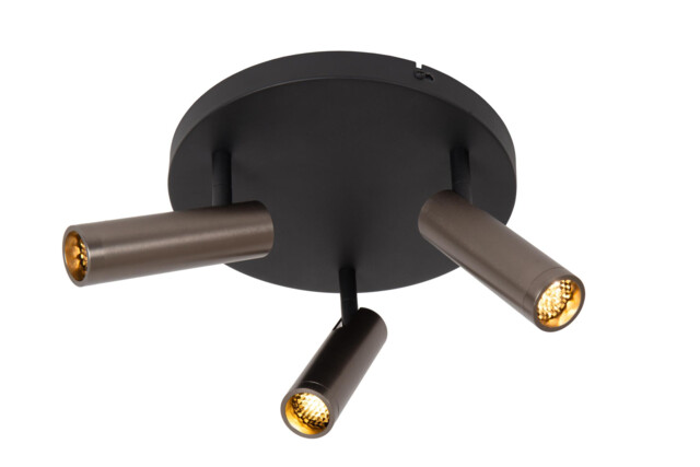 Grado Ceiling spotlight Ø25cm 3xGU10 (MR11) - Grey iron - image 1