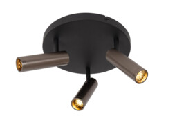 Grado Ceiling spotlight Ø25cm 3xGU10 (MR11) - Grey iron - thumbnail 1