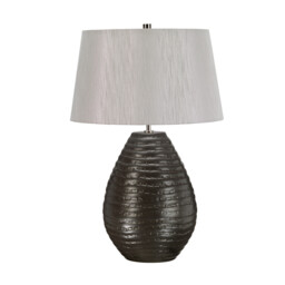 Brunswick 1 Light Table Lamp Ceramic, E27 - thumbnail 2
