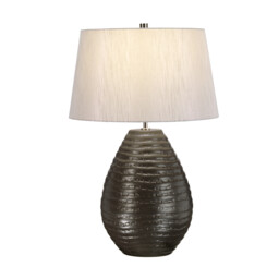 Brunswick 1 Light Table Lamp Ceramic, E27 - thumbnail 1