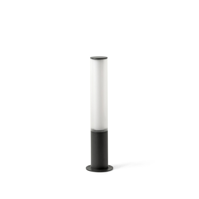 Tura 65cm Outdoor Bollard Dark Grey IP65 3000K - image 1