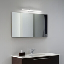 Riflesso  LED Large Bathroom Over Mirror Lamp Chrome - thumbnail 2