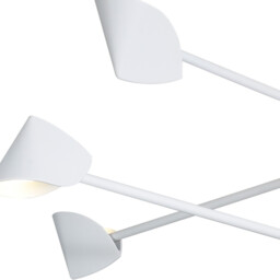 Capuccina 8 Light Fixed Pendant, 61.5W LED, 3000K, 4000lm, White, 3yrs Warranty - thumbnail 5