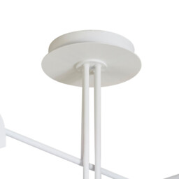 Capuccina 8 Light Fixed Pendant, 61.5W LED, 3000K, 4000lm, White, 3yrs Warranty - thumbnail 3