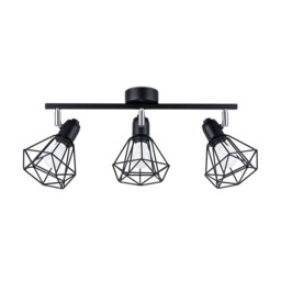 Artemis Ceiling Spotlight Bar Black - thumbnail 1