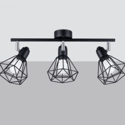Artemis Ceiling Spotlight Bar Black - thumbnail 2