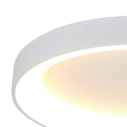 Niseko II Ring Ceiling 38cm 30W LED, 2700K-5000K Tuneable, 2250lm, Remote Control & APP, White, 3yrs Warranty - thumbnail 3