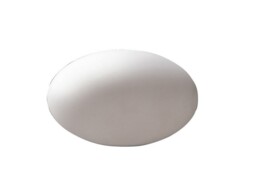 Huevo Oval Table Lamp 1 Light E27 Outdoor IP65, Opal White