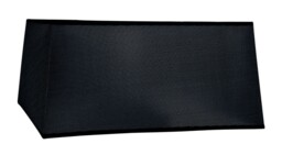 Habana Black Square Shade, 450, 450x215mm, Suitable for Ceiling Pendant Lights - thumbnail 1