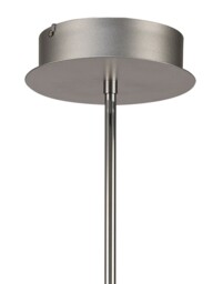 Star Ceiling Pendant 69cm Round 42W 3000K, 3700lm, Dimmable Silver, Frosted Acrylic, Polished Chrome - thumbnail 3