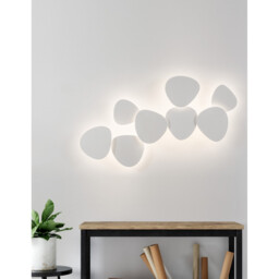 Cronus Integrated LED Wall Lamp White Gypsum, Aluminium LED 12W 1121Lm 3000K - thumbnail 2