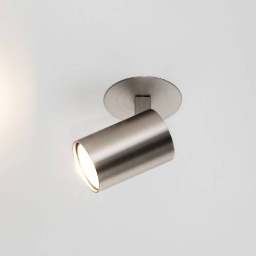 Ascoli Recessed Flush Reading Lamps Matt Nickel, GU10
