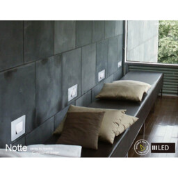 Notte Pendant 28W LED Square 3000K, 1700lm, Polished Chrome/Frosted Acrylic - thumbnail 5