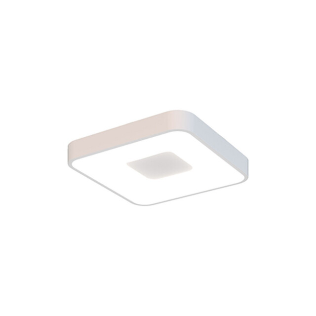 Coin Square Ceiling 56W LED With Remote Control 2700K-5000K, 2500lm, White, 3yrs Warranty - image 1