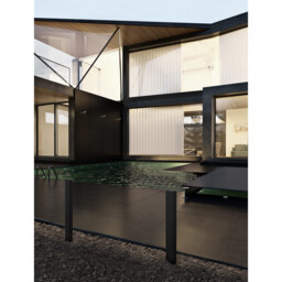 Zelda Outdoor Bollard Black Aluminium, LED 6W 301Lm 3000K IP65 - thumbnail 2