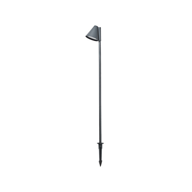 Zambelis 100cm Outdoor Spike Graphite 1xGU10 IP65 - image 1