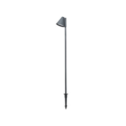 Zambelis 100cm Outdoor Spike Graphite 1xGU10 IP65 - thumbnail 1