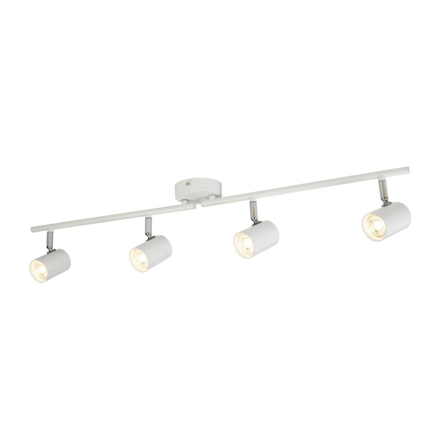 Rollo Integrated LED 4 Light Spotlight Bar White - image 1
