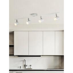 Rollo Integrated LED 4 Light Spotlight Bar White - thumbnail 2