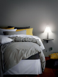 Goodnight Integrated LED Wall Light Anthracite Glass - thumbnail 2